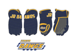 Roanoke Jr Dawgs Custom Team Gloves Jr
