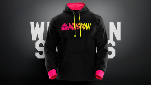 Wingman Sports Graphic Fleece Hoodie