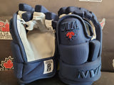 Wingman Sports Pro Hockey Gloves Navy