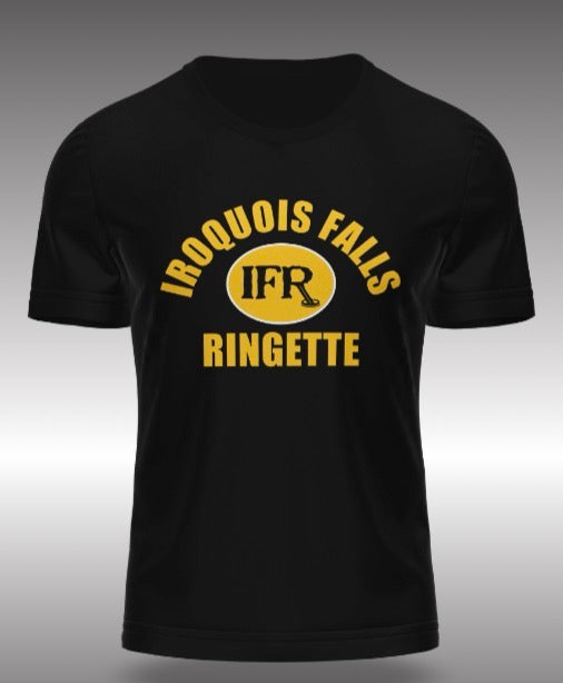 Iroquois Falls Ringette Performance T (Black Option)