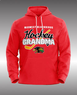 MIDWEST GRANDMA HOODIE-RED