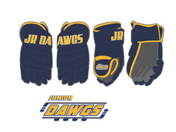 Roanoke Jr Dawgs Custom Team Gloves Sr
