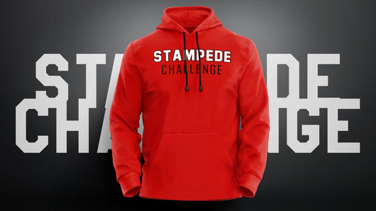 Stampede Challenge  Game Day Hoodie - Red