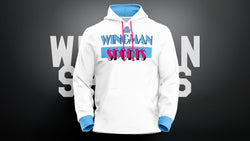 Wingman Sports Vice Fleece Hoodie - White