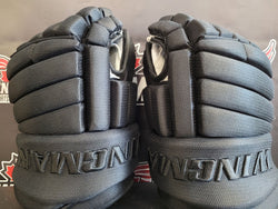 Wingman Sports Pro Hockey Gloves Black